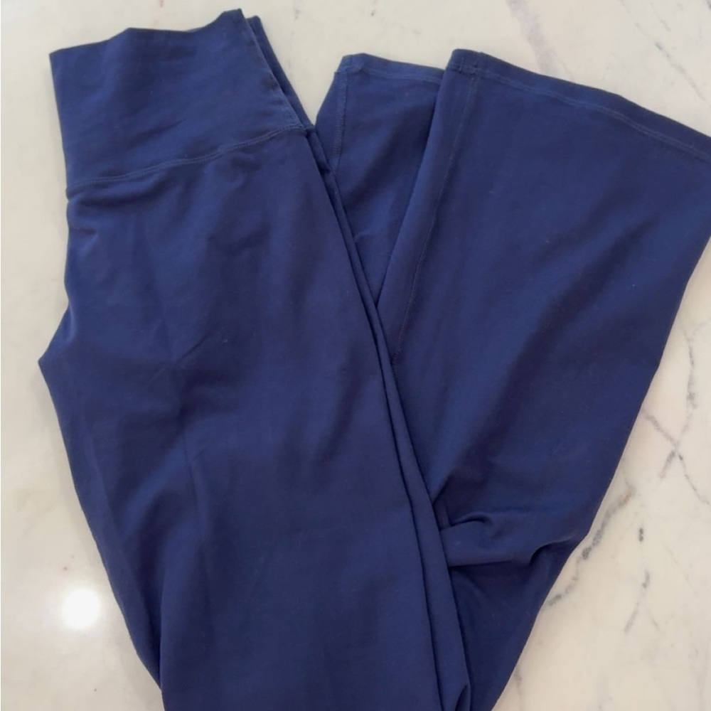 Navy Blue Women's Flare Leggings